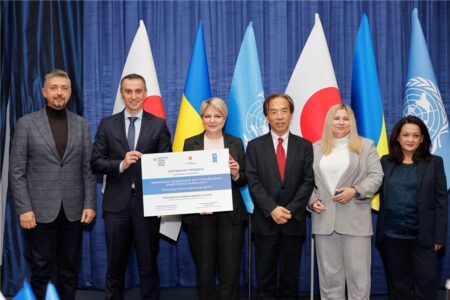 Японія і ПРООН відкрили першу в Україні національну лабораторію з виявлення азбесту